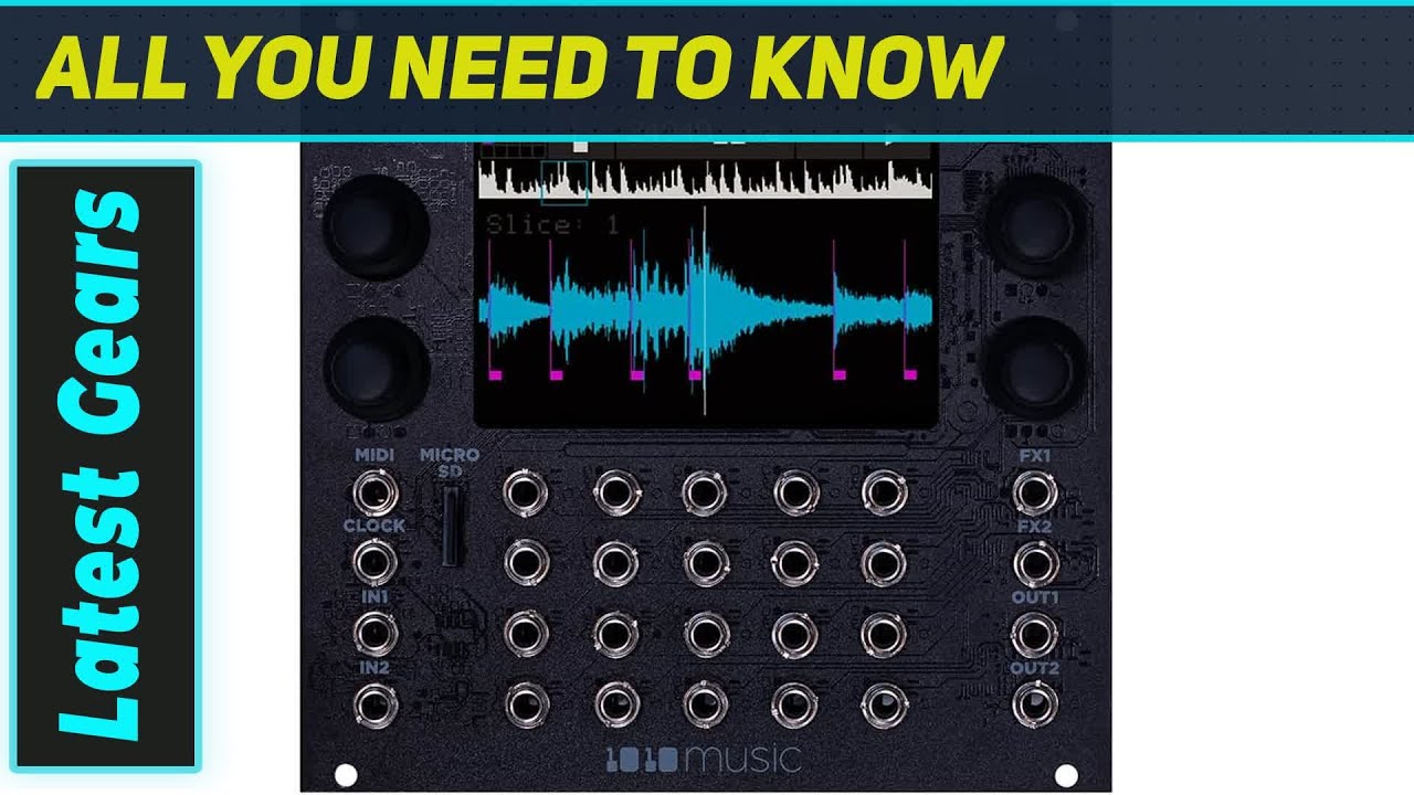 1010music Bitbox mk2: The Ultimate Eurorack Sampler Powerhouse