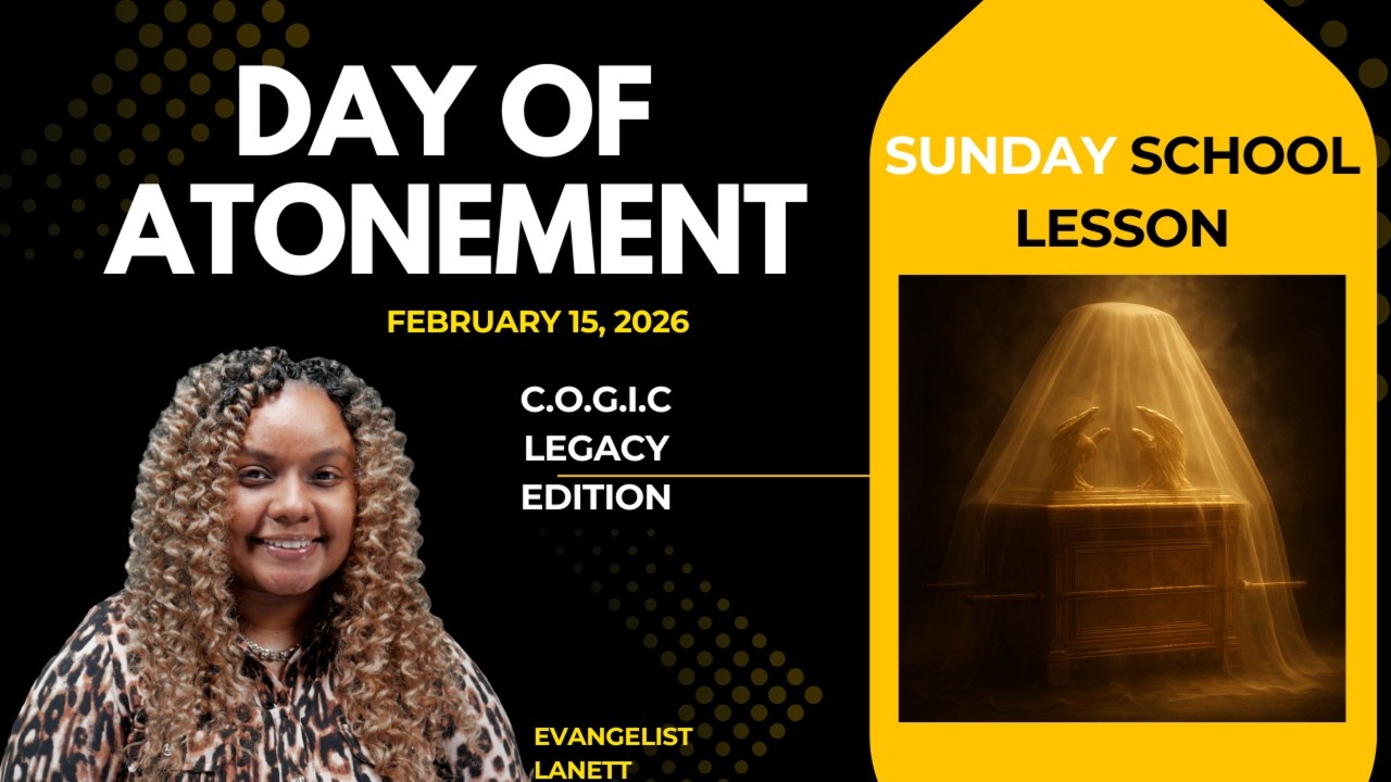 Sunday School: Day of Atonement: February 15, 2026
