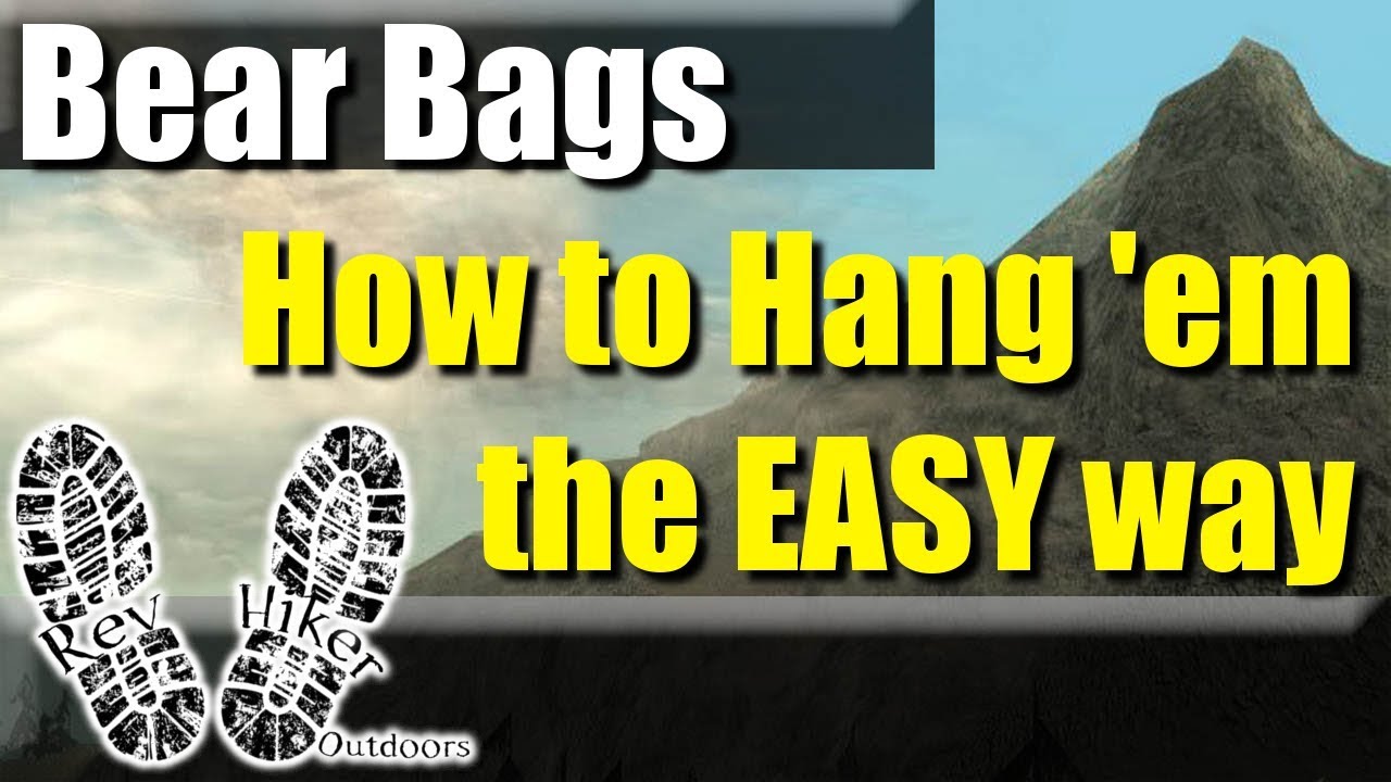 How to Hang a Bear Bag The EASY Way- PCT, AT, CDT | RevHiker