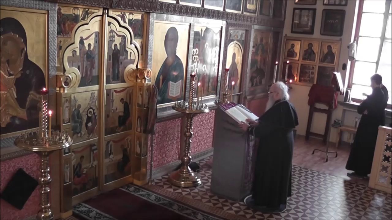 Канон Андрея Критского- Читает архиепископ Зосима (Старообрядцы - Lipoveni - Old believers - РПСЦ )