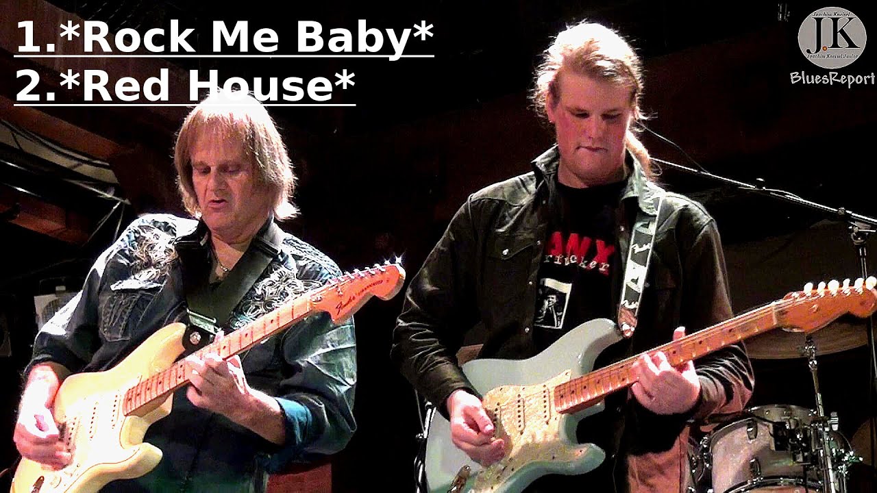 Walter Trout & Band with Jon Trout- 1.Rock Me Baby 2 Red House/Hamburg Fabrik Germany 2015