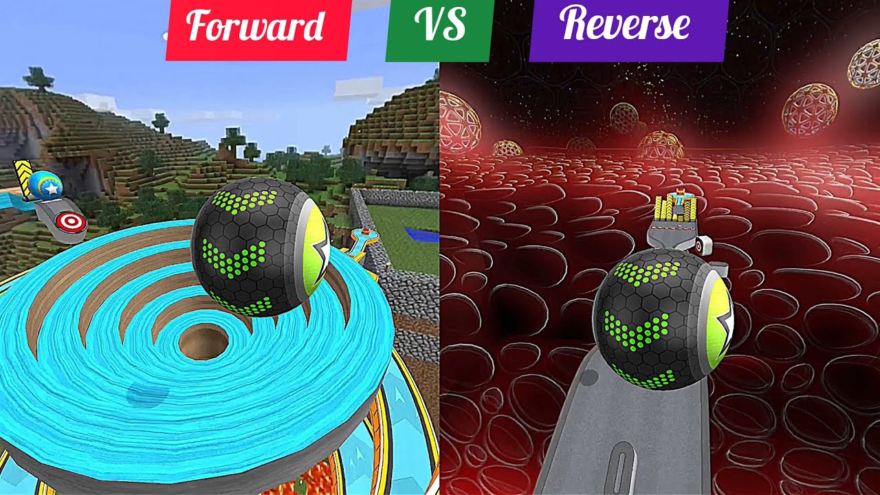 Going Balls ⏩ Forward VS ⏪ Reverse 💥 Nafxitrix Gaming Game 6