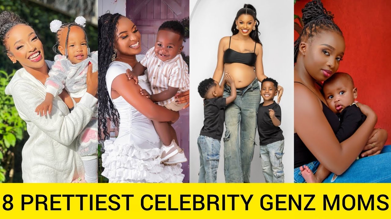 8 MOST LOVED GENZ CELEBRITY MOMS | WAMBO ASHLEY | MOREEN NGIGI | RUTH K 