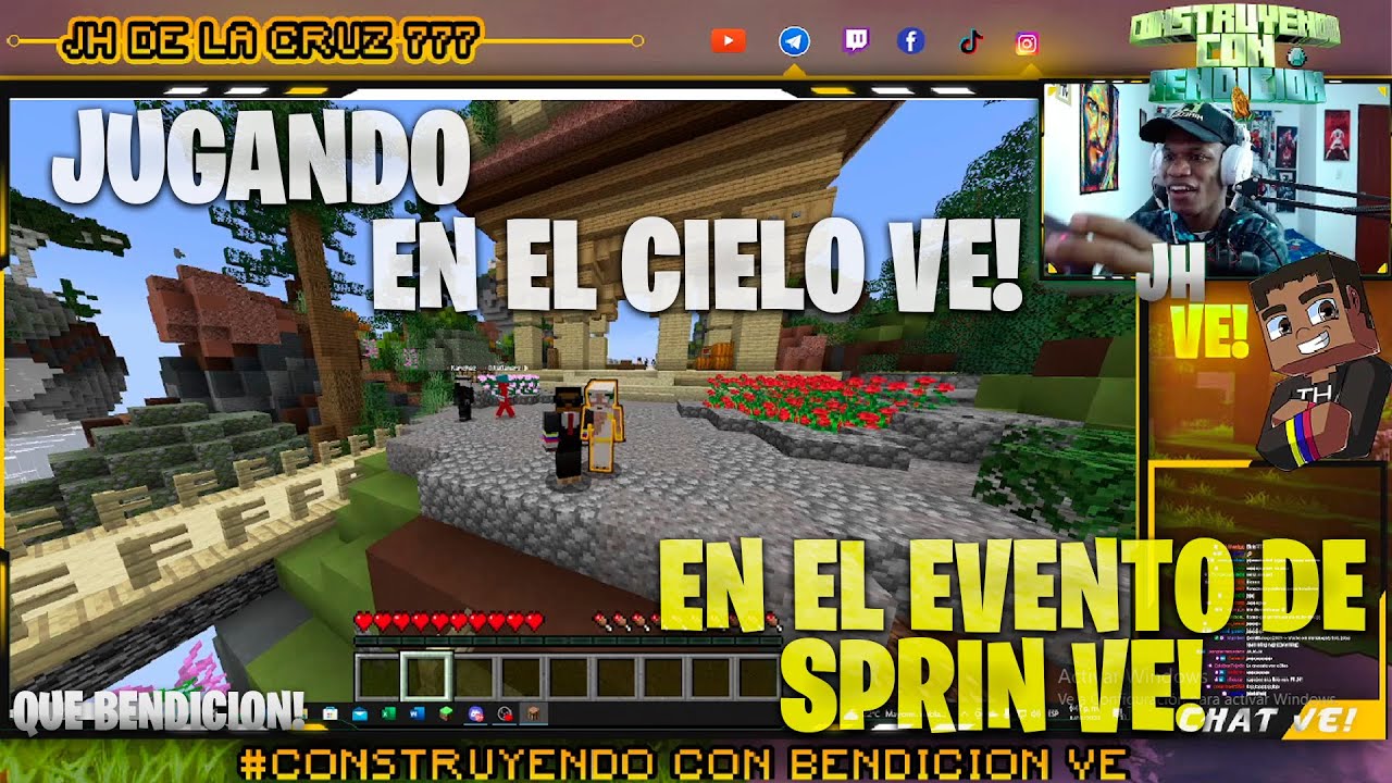 JUGANDO EN EL CIELO EN EL EVENTO DE SPRIN VE