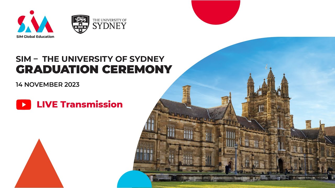 SIM - The University of Sydney Graduation Ceremony 2023