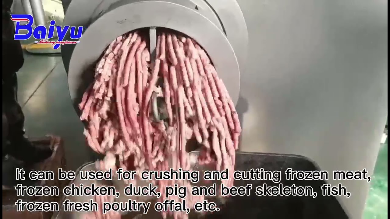 Frozen Meat Grinder works for Frozen meat  Block