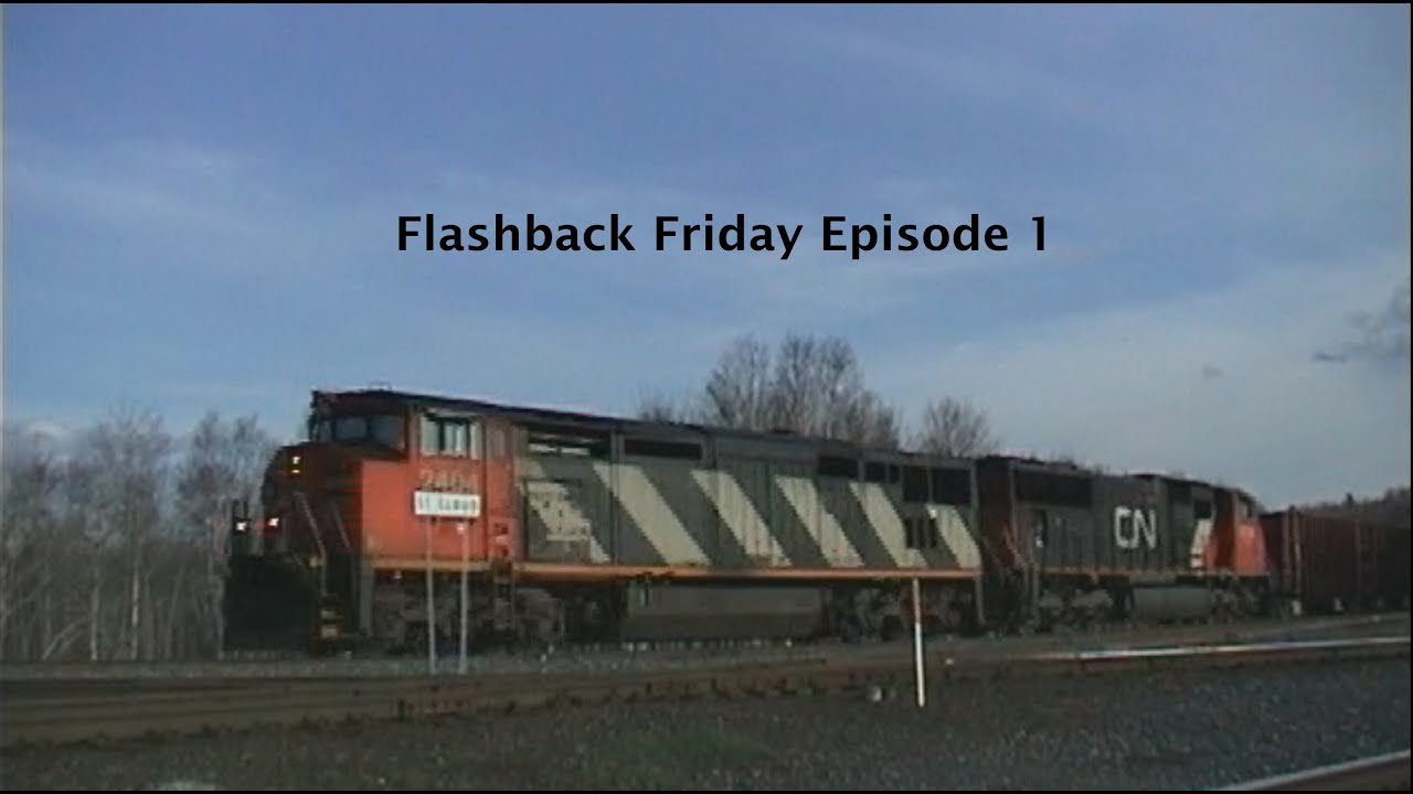 Flashback Friday episode 1 With SD40s, SD60f's, SD90MACs and much more