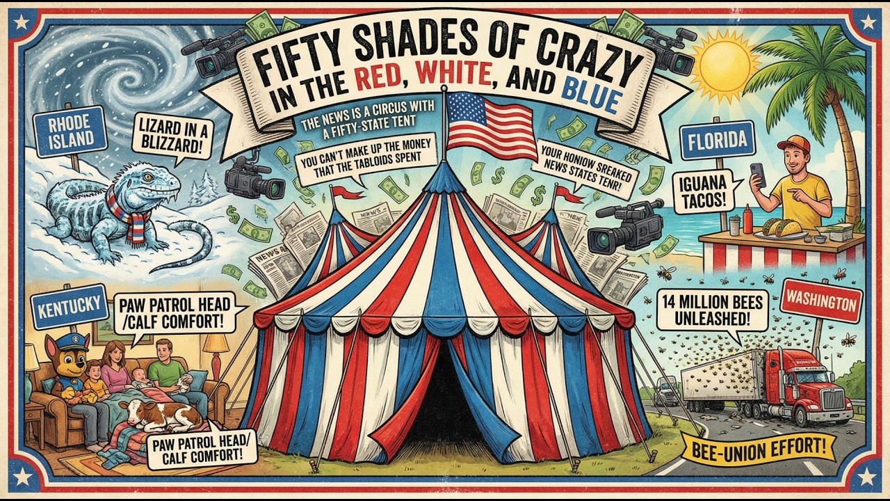 Fifty Shades of Crazy in the Red, White, and Blue