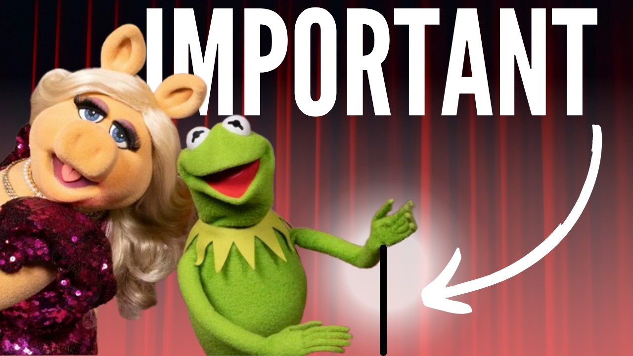 The Muppet Puppetry Explained. Why we need to see this