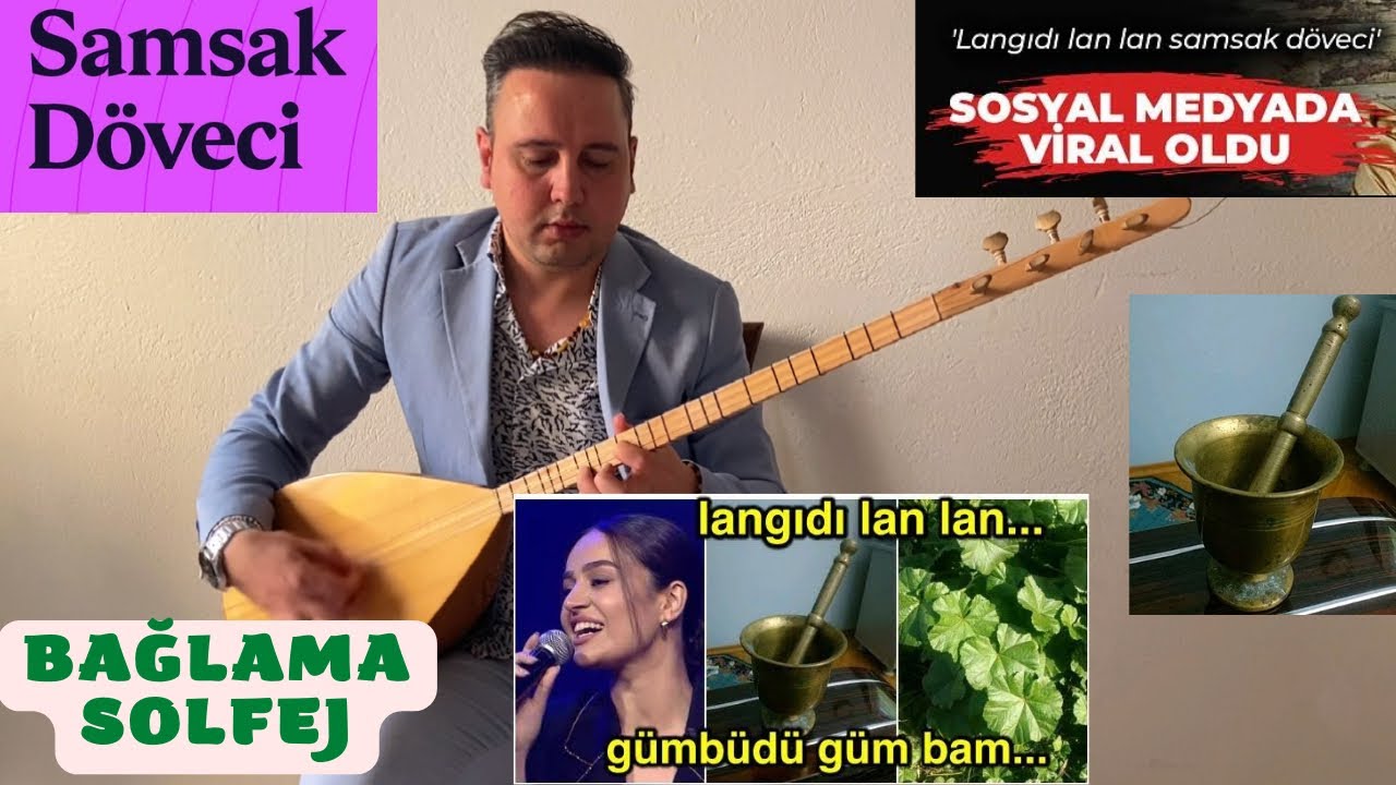 16. DERS | SAMSAK DÖVECİ (LANGIDILANLAN LANGIDILANLAN) BAĞLAMA SOLFEJ