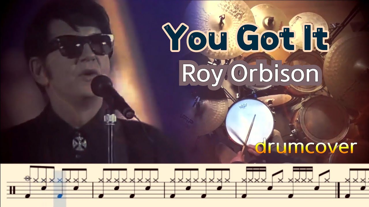 You Got it - Roy Orbison(로이 오비슨). Drumcover. 드럼악보. 드럼커버. 