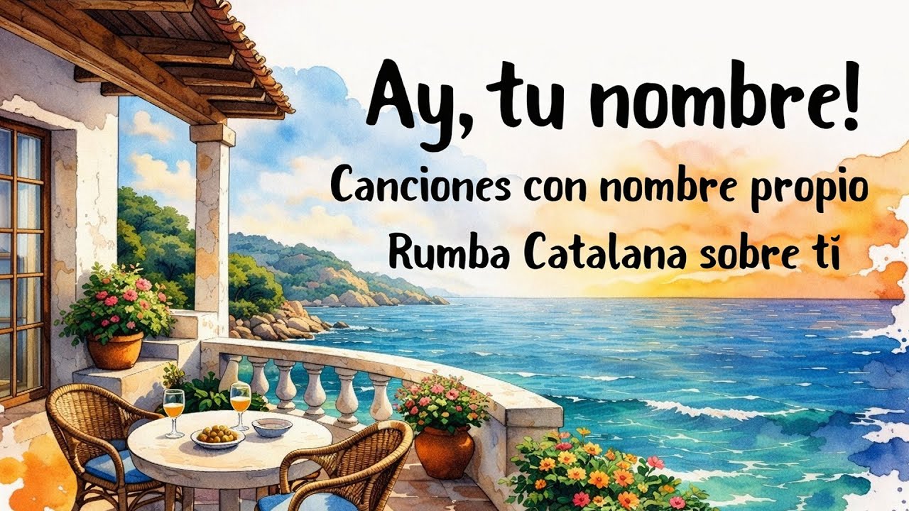 ¡Ay, tu nombre! 😍💃Rumba Gitana – Rumba Catalana sobre ti ❤️