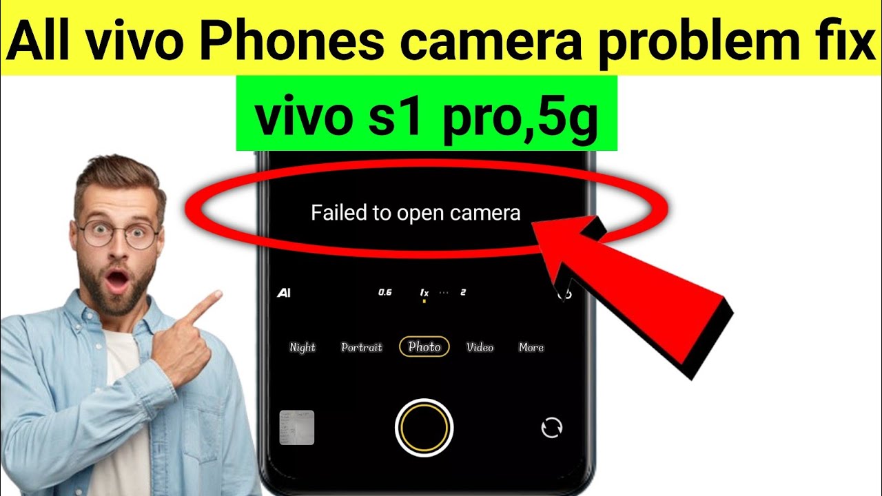 vivo s1 pro failed to open camera/vivo s1 pro 5g failed to open camera/failed to open camera problem