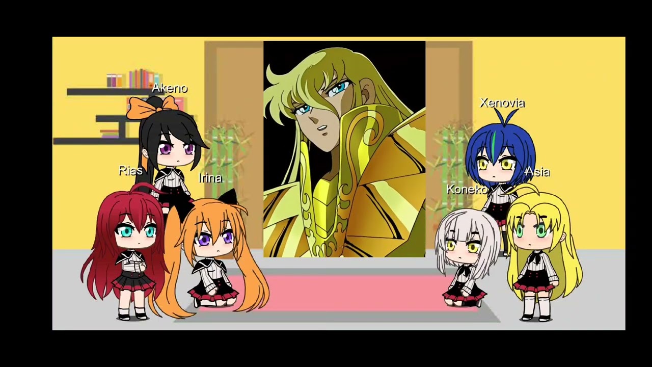 high school DxD reacciona a Issei es shaka de virgo