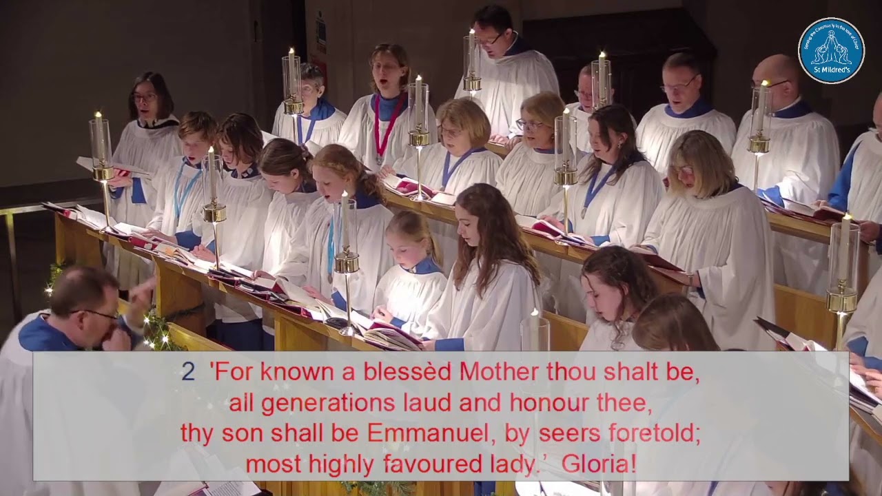 The Angel Gabriel from heaven came (Basque Carol) sung by the St Mildred's Church Choir