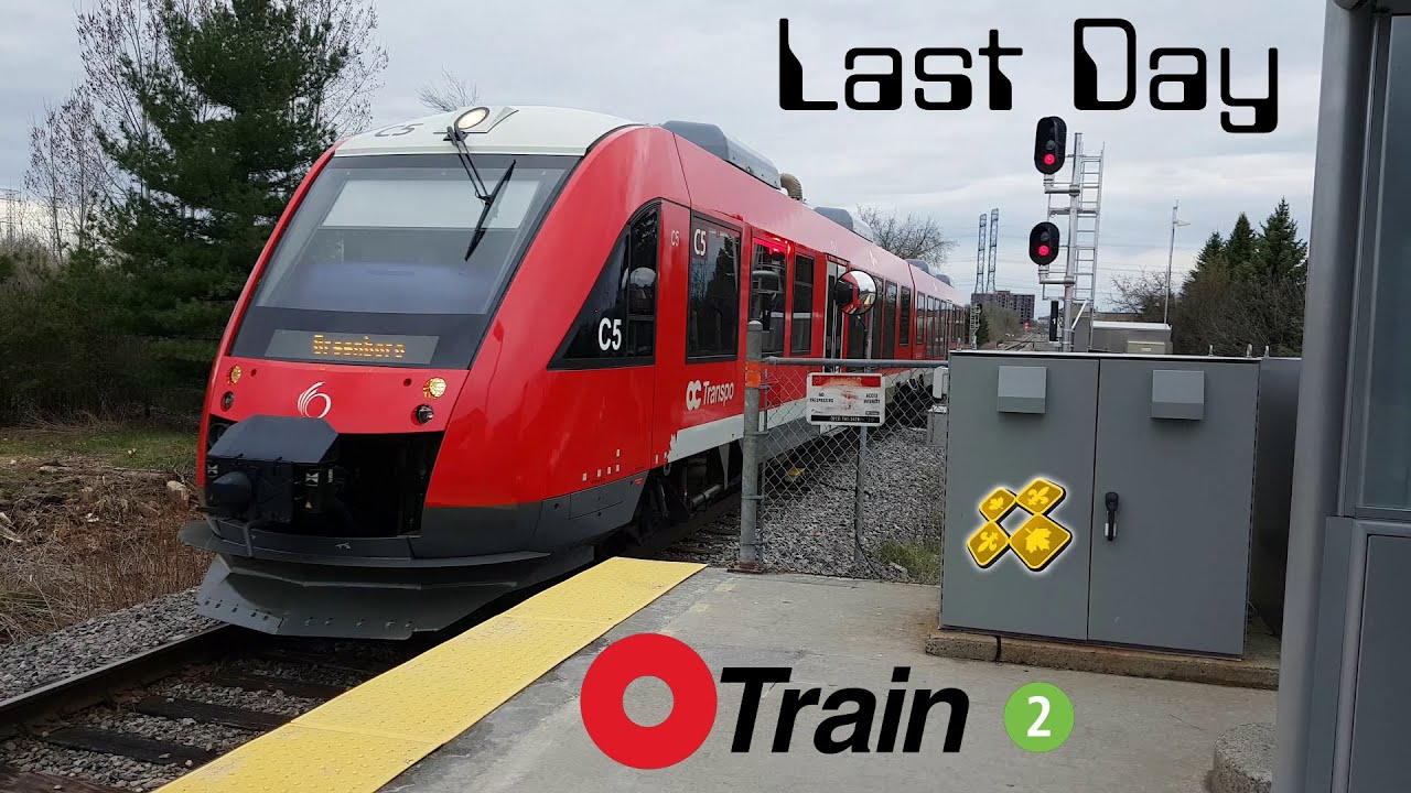 O-Train Trillium Line 2 – Last Day Round Trip 4K UHD