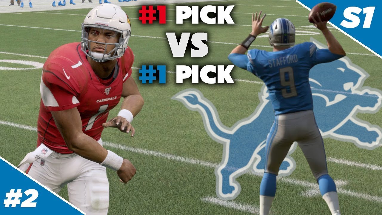 Big Injuries Already! Facing #1 Pick Kyler Murray! - Detroit Lions | Madden NFL 20 - Ep 2