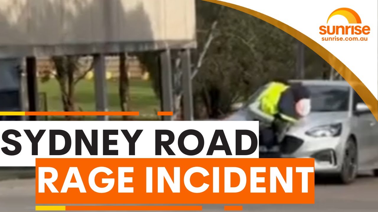 Sydney road rage investigation after man clings to bonnet | Sunrise
