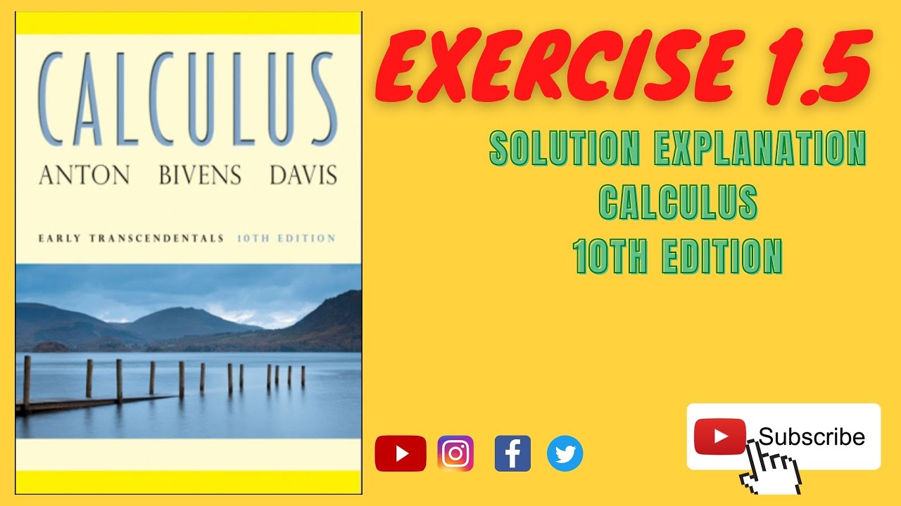 Ex 1.5 CONTINUITY (solution explanations) , ANTON BIVEN DAVIS