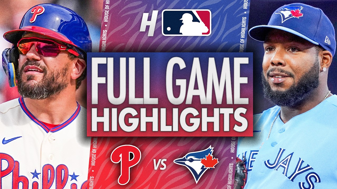 Philadelphia Phillies против Toronto Blue Jays &mdash; ЛУЧШИЕ МОМЕНТЫ МАТЧА 🔥 8 июня 2026 г., сезон MLB