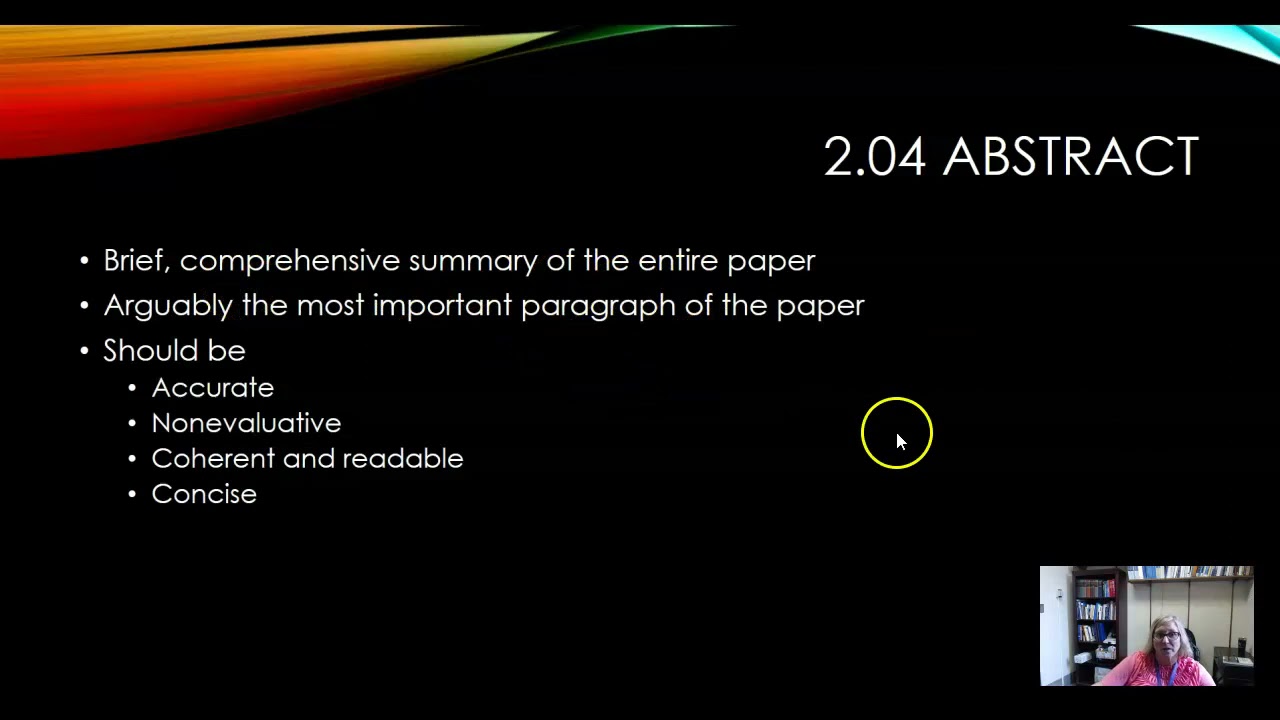 Manuscript Structure and Content
