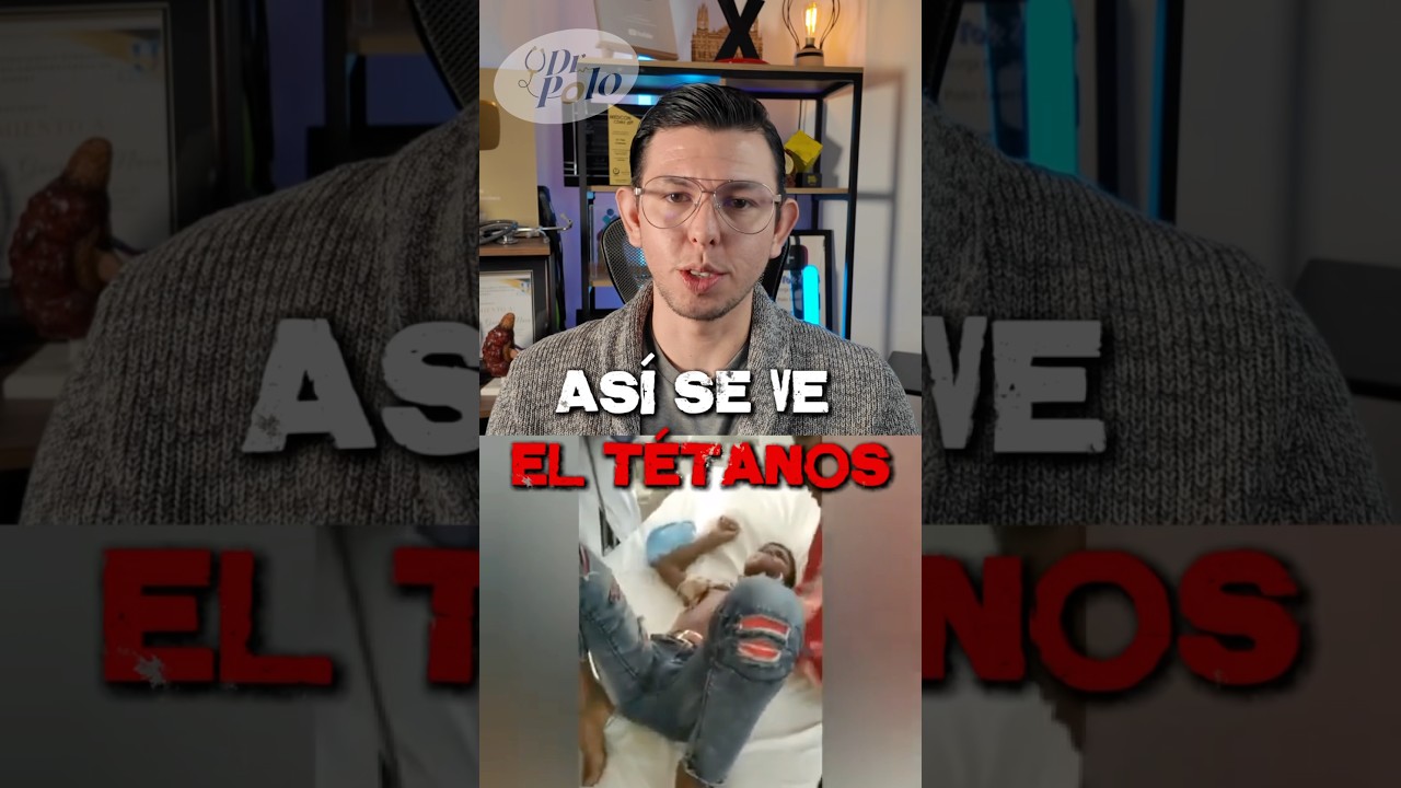 AS&Iacute; se CONTAGIA el T&Eacute;TANOS! 🥹 m&aacute;s en IG #medicina #sabiasque #curiosidades