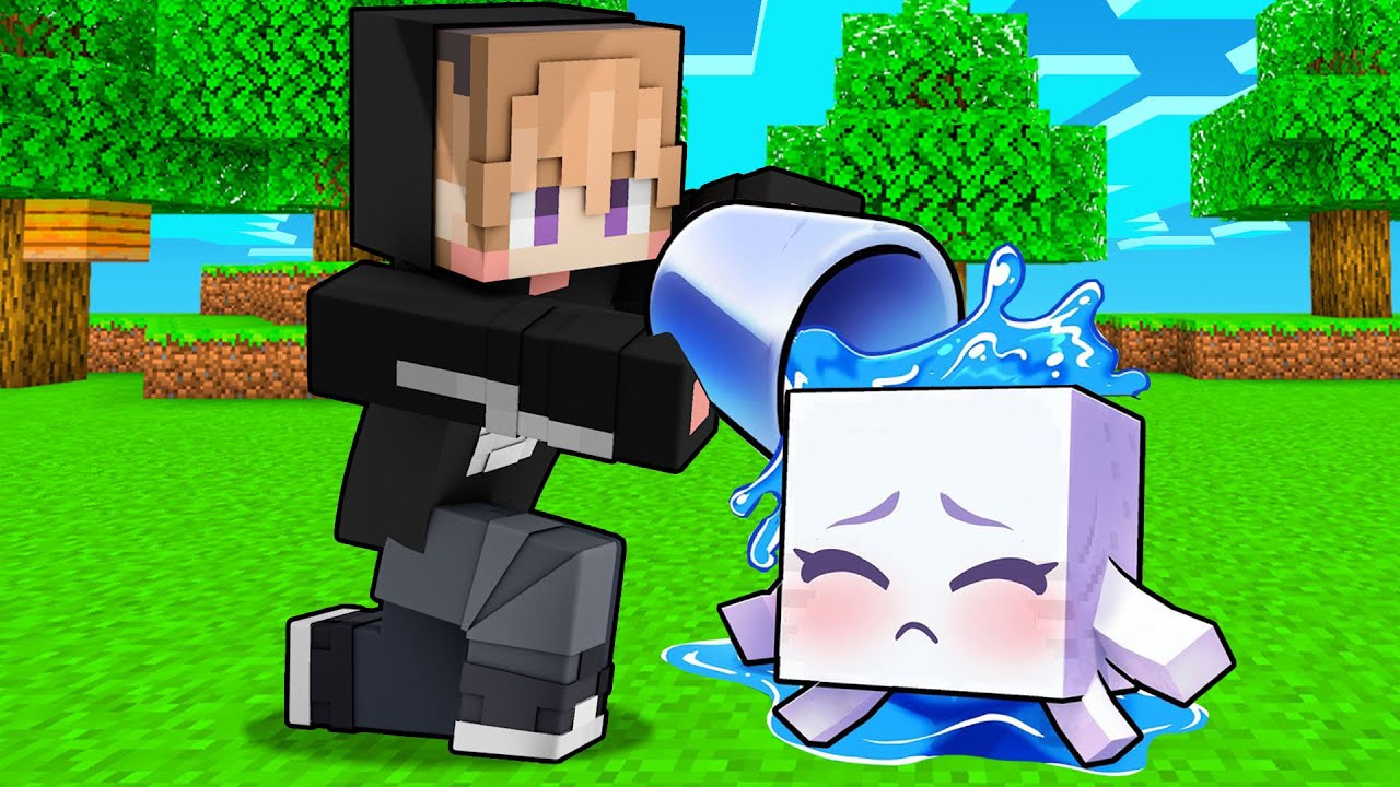 AKU MENGADOPSI HAPPY GHAST DI MINECRAFT!!