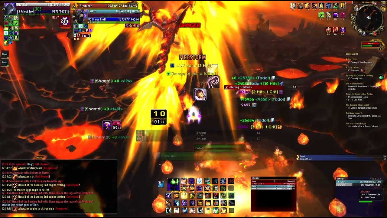 [World First] Alysrazor 25 HEROIC two-manned!