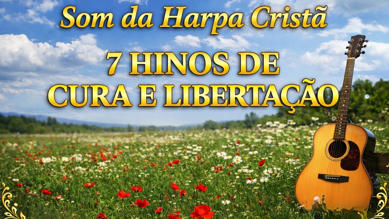 🎶 7 Hinos da Harpa Cristã de Cura e Libertação – Louvor que Toca o Coração - com LETRA