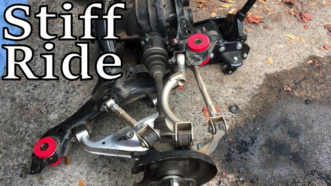 Energy Suspension Rear Subframe Bushing Install Part 3 Final - LS1 240sx (S14) Drift Build (EP 25)