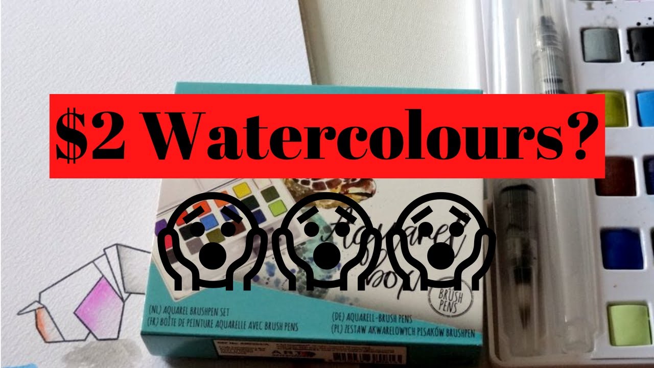Super Cheap Watercolour Review