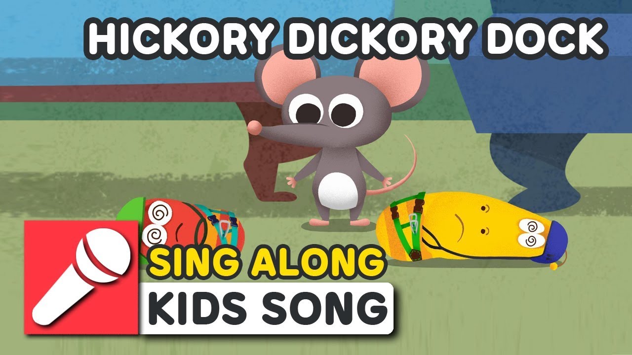 HICKORY DICKORY DOCK | ENGLISH NURSERY RHYME | BEST KIDS SONG | LARVA KIDS | KARAOKE | SING ALONG