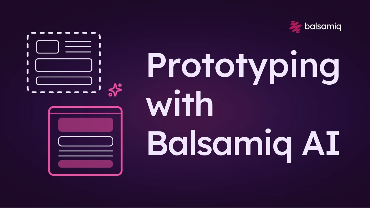 Прототипирование с помощью Balsamiq AI