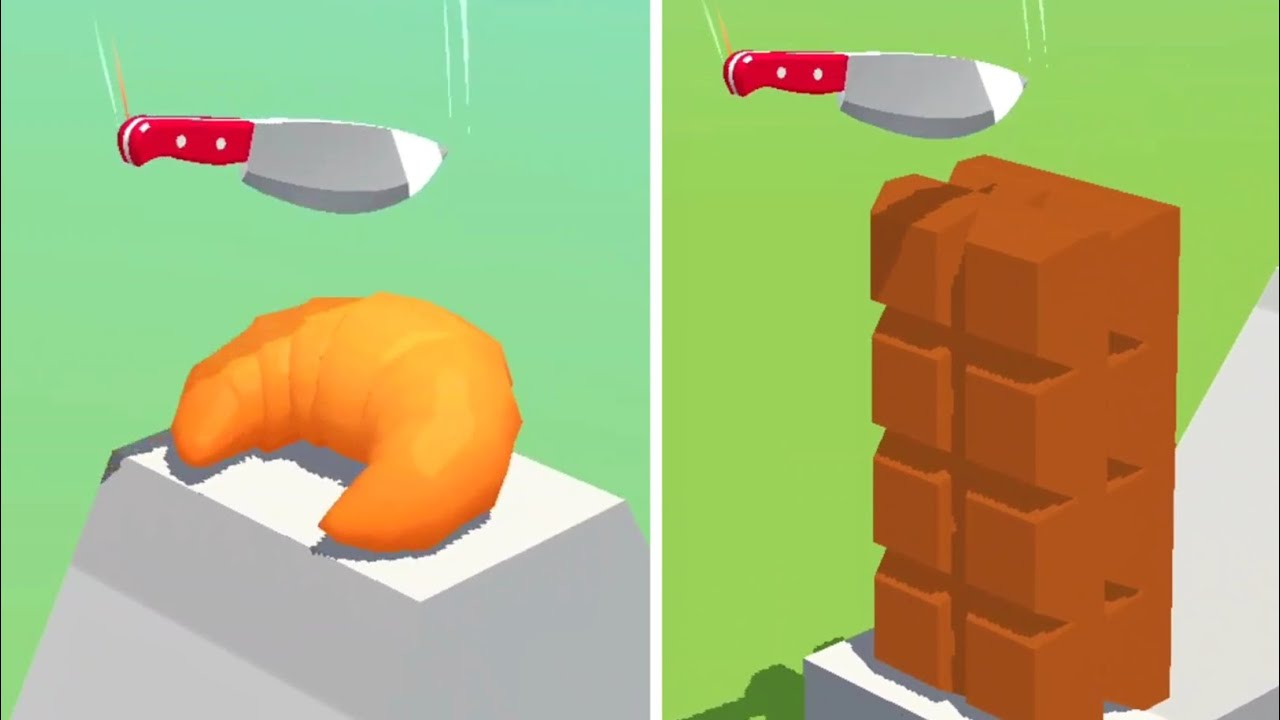 Slice It All Game! Satisfying and Relaxing ASMR Slicing Video NEW UPDATE