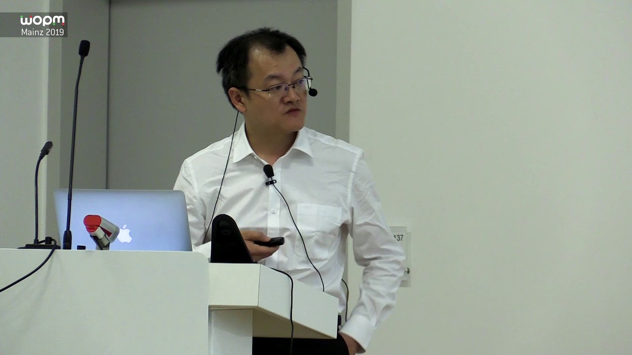 WOPM 2019 - 20 &ndash; Prof. Jiangfeng Du &ndash; Quantum Control of Spins in Solids and its Application.