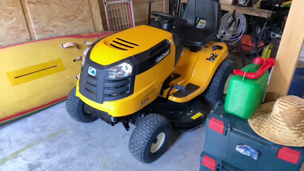 Cub Cadet LT1 NS96 First Workday Start