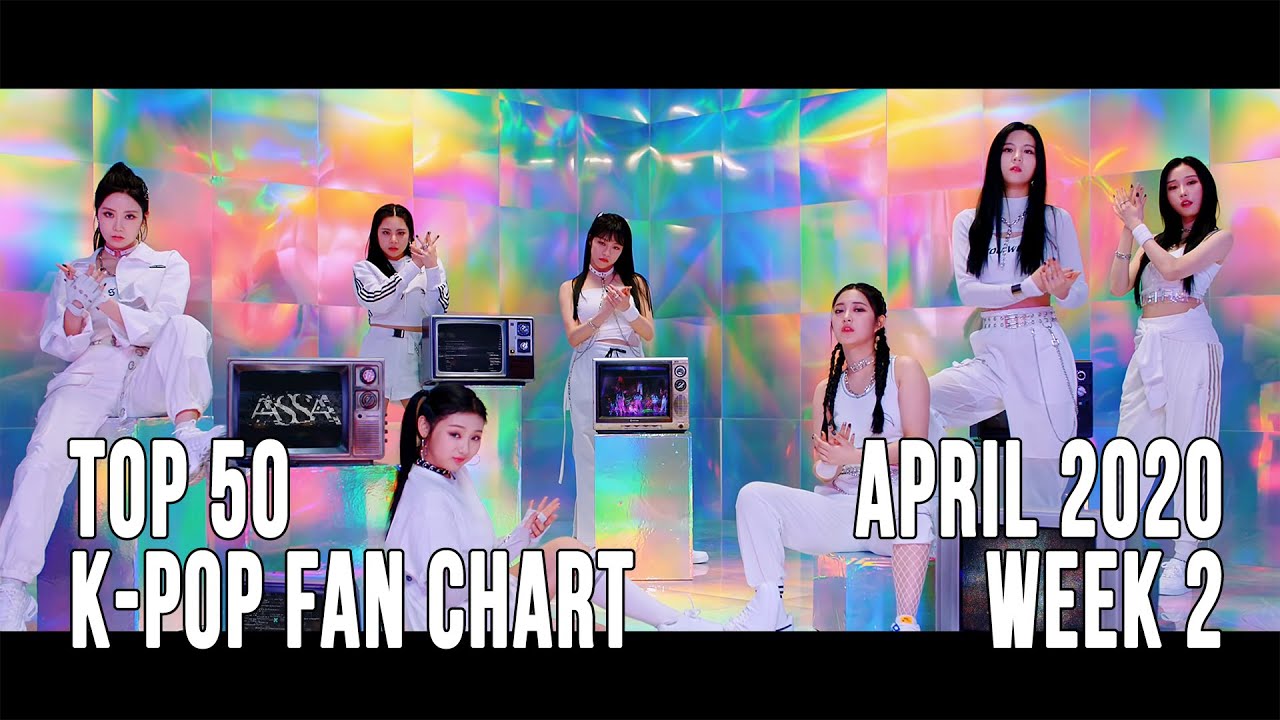 (Top 50) KPop Songs Chart - April 2020 Week 2 Fan Chart
