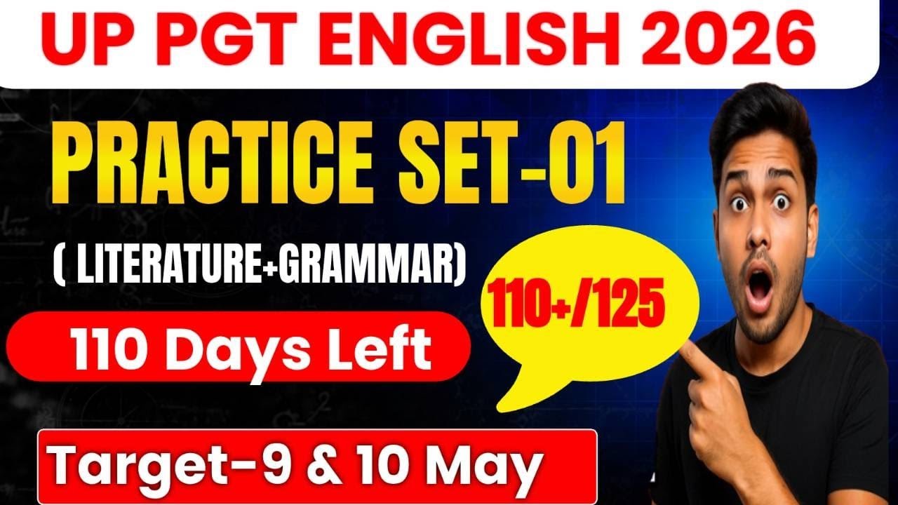 UP TGT PGT ENGLISH CLASSES II UP PGT PRACTICE SETS II UP TGT PRACTICE SETS II UP TGT PGT CLASSES
