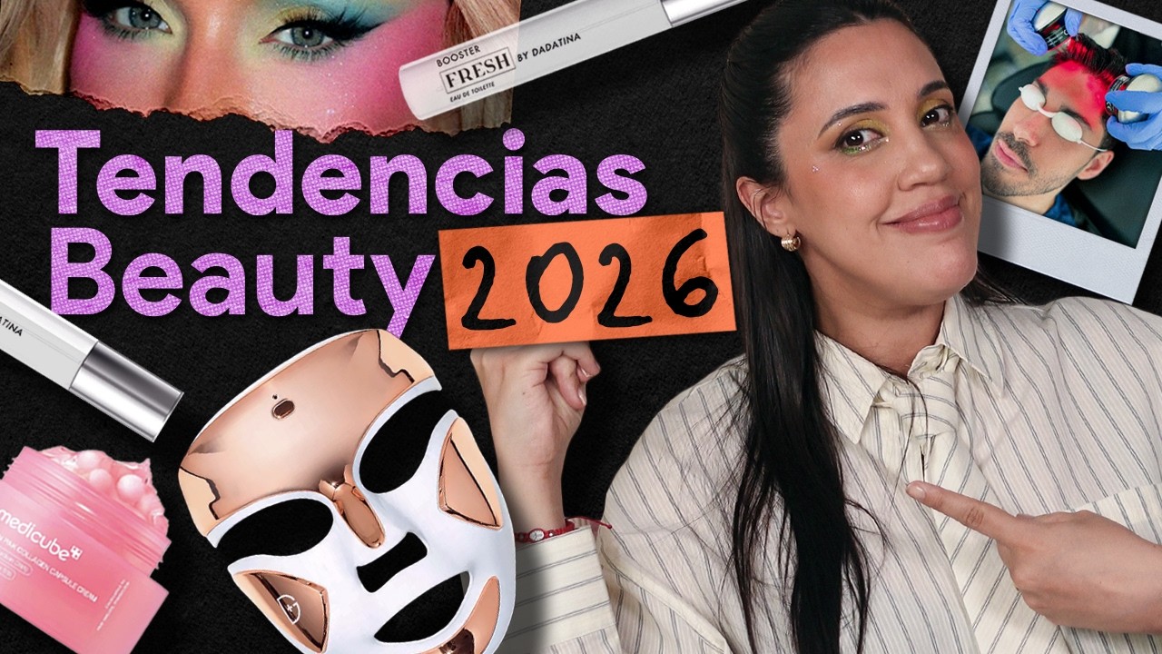 Todas las TENDENCIAS BEAUTY del 2026! Tricología, maquillajes fuertes, PDRN, perfumes y mucho mas!