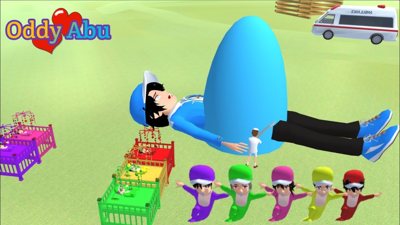 BoBoiBoy Hamil 😱 Jadi Raksasa Melahirkan Banyak Bayi BoBoiBoy l Sakura School Simulator