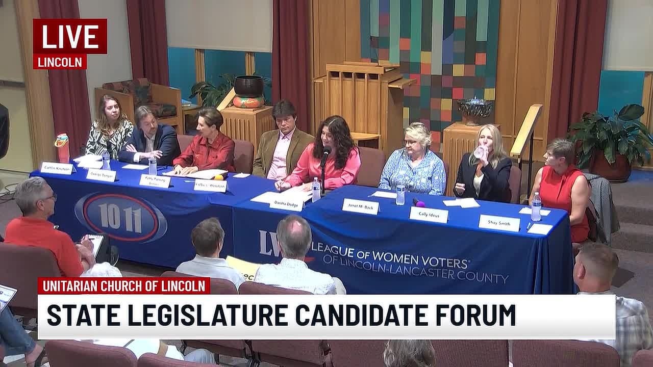 State Legislature Candidate Forum - First Question