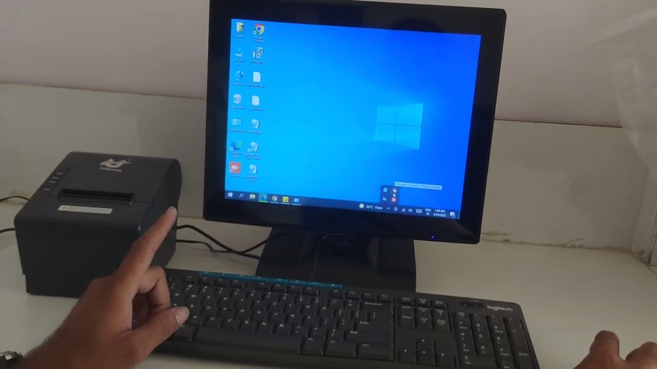 UDYAMA CK710 PRINTER PC INSTALLATION  Driver Setup computer configuration Windows