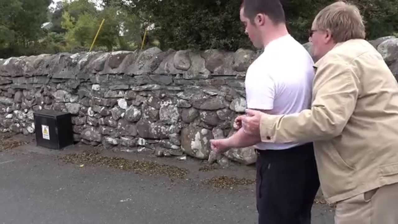Road Bowling In Aughagower