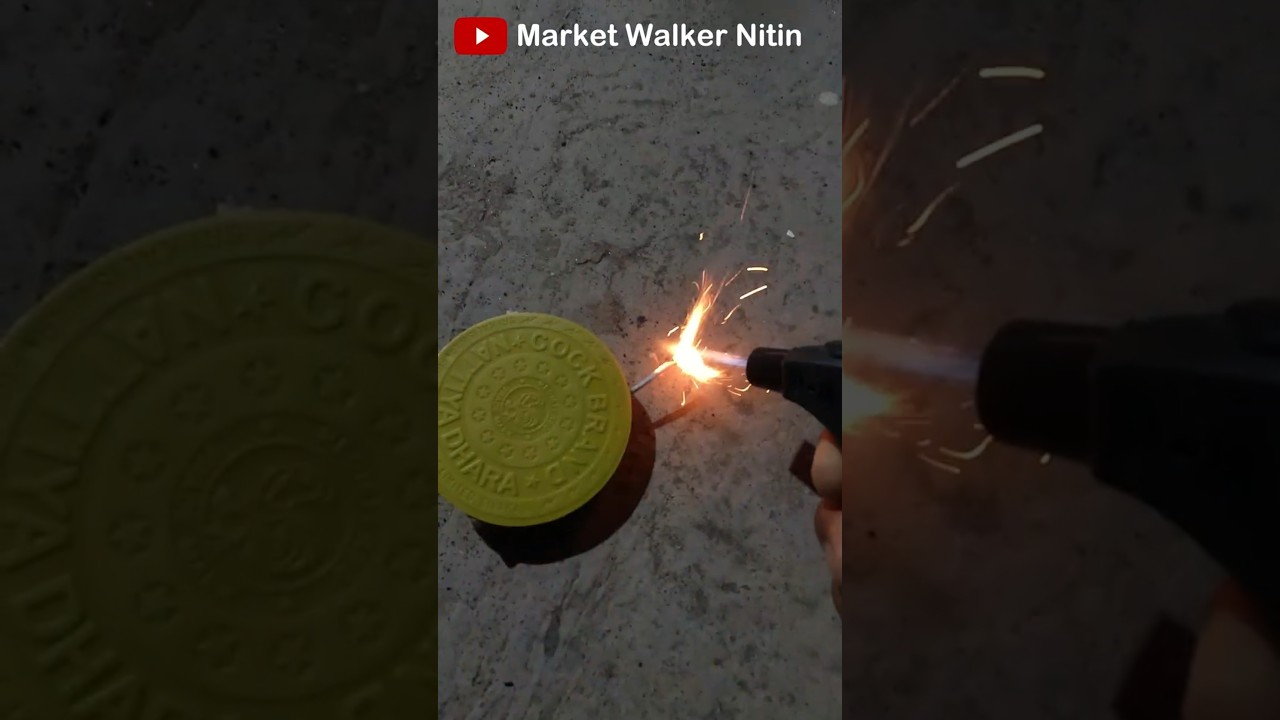NATTIYA DHARA || Ground Chakkar || Diwali Crackers || Sri Kaliswari Fireworks || Cock Brand