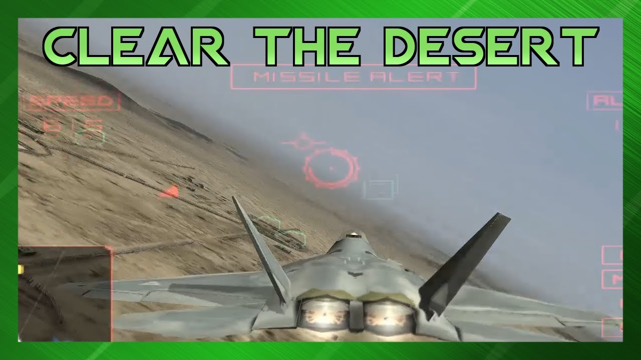 Ace Combat 04: Shattered Skies Part. 16 - Clear The Desert