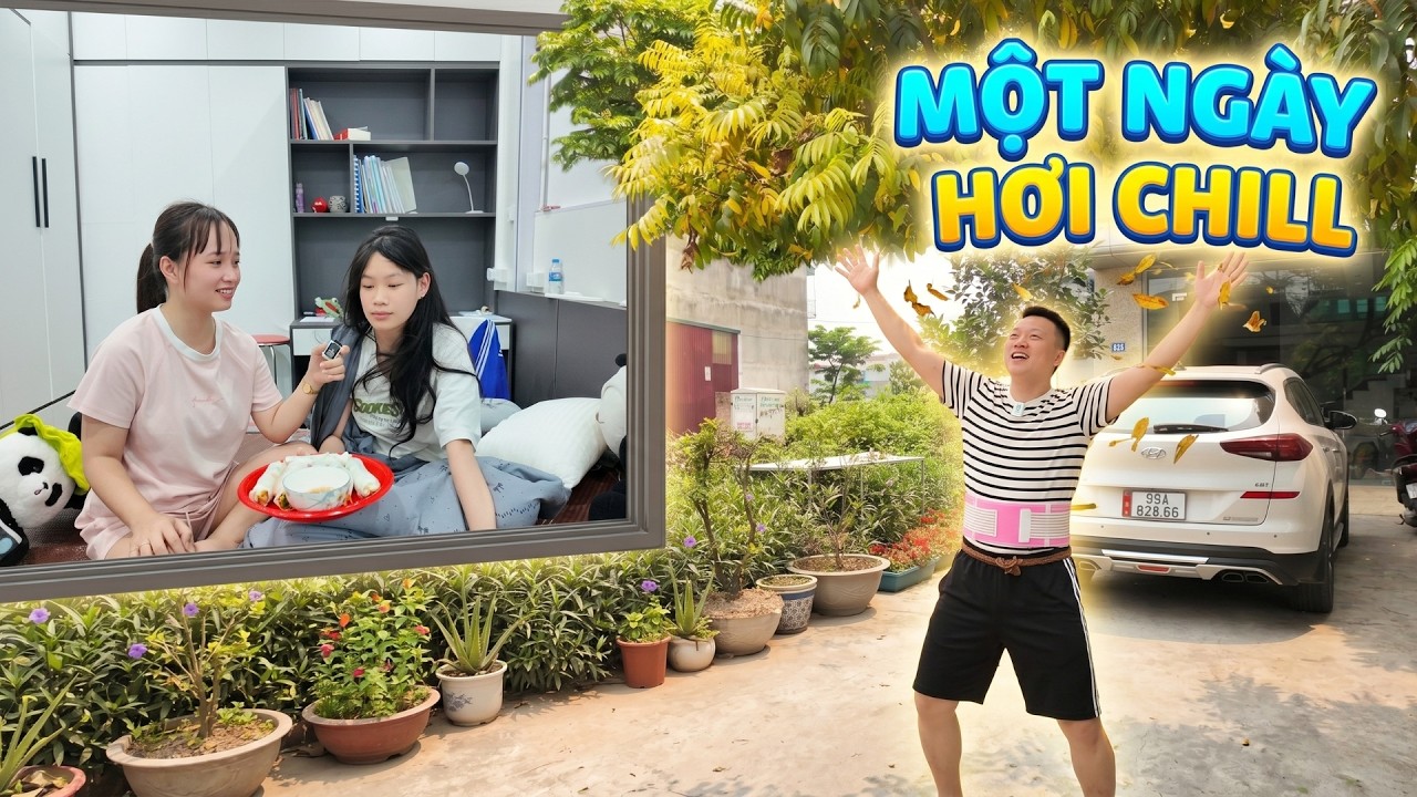 Bố Ho&agrave;ng Thắt Lưng Bằng D&acirc;y Chun Nhảy M&uacute;a Trend L&aacute; Bay - Mẹ Huế Thăm C&ocirc; Chuột Ốm!
