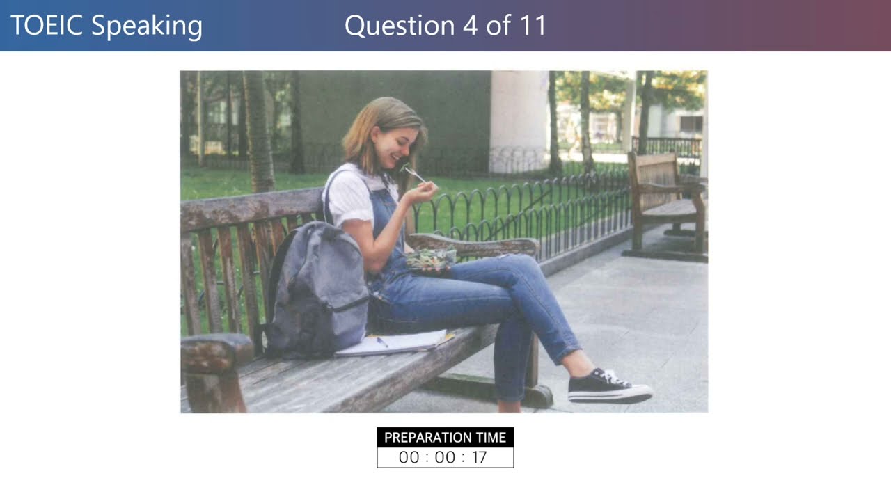 [TOEIC SPEAKING TEST] - HACKERS 10 đề - TEST 1