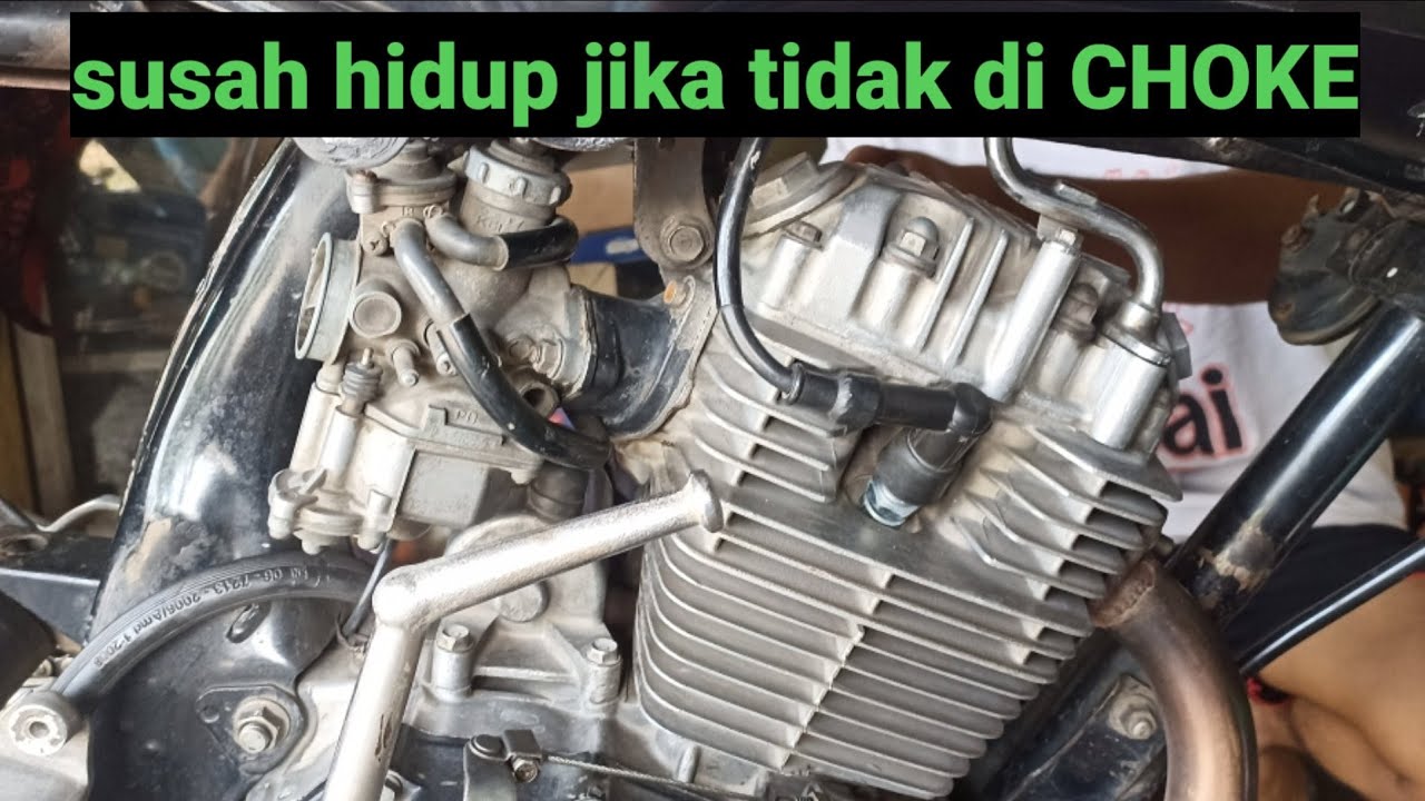 Mega pro susah hidup jika tidak di choke, cara kerja choke karburator megapro