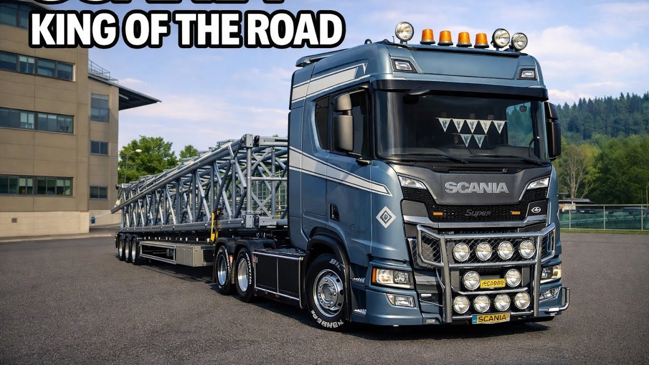 ETS2 1.55 / Realistic Driving - Scania Modified (EVR-Sounds) Euro Truck Simulator 2 -#viral #gaming 