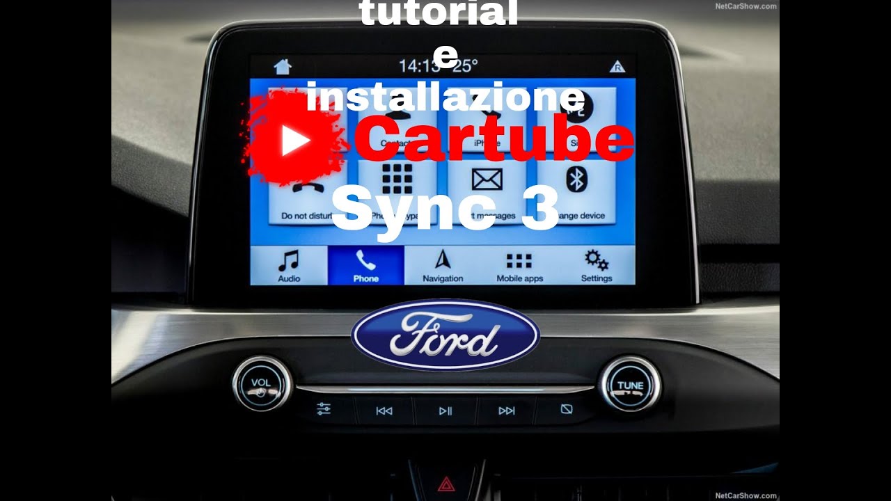 youtube sulle nostre #Ford Focus con android auto? adesso si puo' con #cartube spettacolo